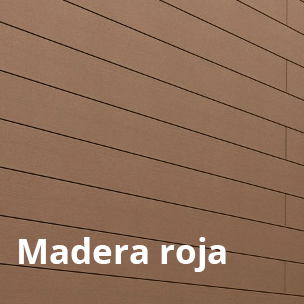tarima de color madera roja