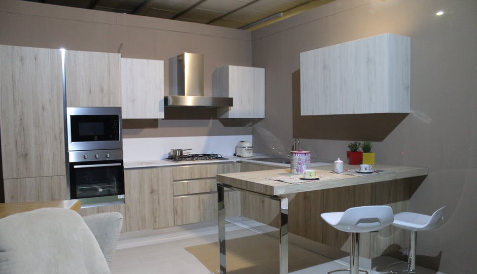 cocina de madera