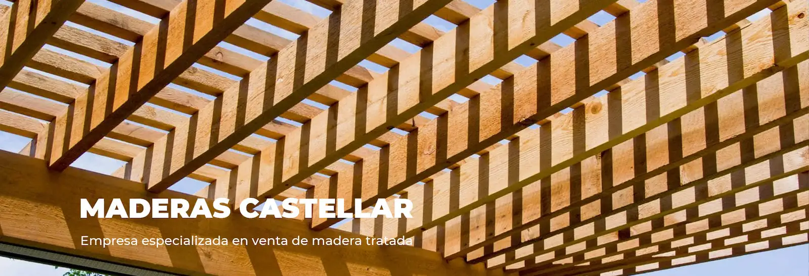 empresa fabricante de pérgolas de madera